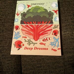 Deep Dreams Eyeshadow Palette - Coral & Green